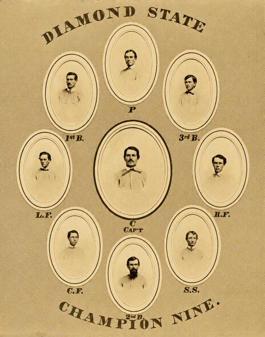 1866 Diamond State BBC cabinet card